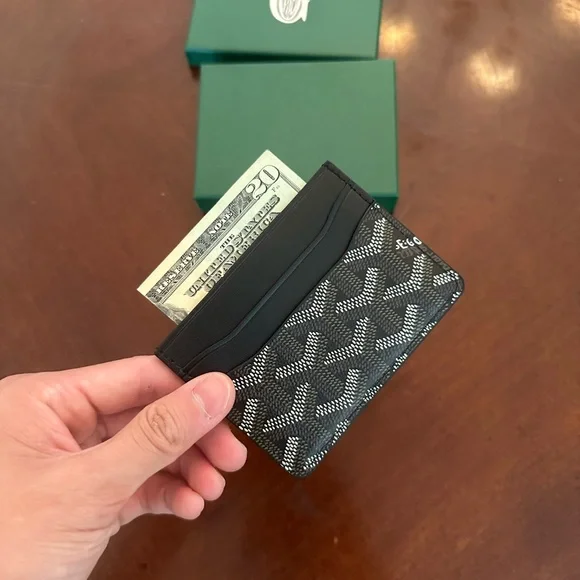 Goyard Black Mens Card Holder